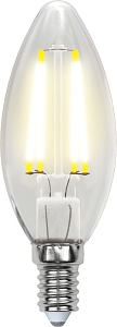 Uniel LED-C35-11W/3000K/E14/CL PLS02WH