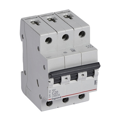 ����������� �������������� Legrand RX3 (419709) 20A ��� C 4.5kA 3� 400� 3�
