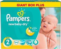 ���������� Pampers New Baby-Dry 2 [New Baby-Dry 2 / 144 pcs]