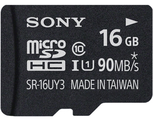 ����� ������ Sony microSDHC 90 Mb/s UHS-I U1 [microSDHC 90 Mb/s UHS-I U1 16Gb]
