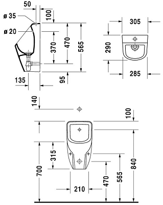 ������� Duravit D-Code 082830