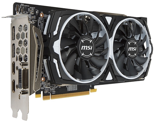 ���������� MSI RX 580 ARMOR 8G OC