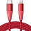 Anker PowerLine+II USB-C LTG 6ft Red