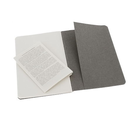 ������� Moleskine Set of 3 Ruled Cahier Journals Pocket Grey