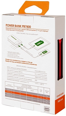 Powerbank ����������� InterStep PB7800