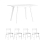 Stool Group ���� GUDI 120*75 �����, ������ ODEN WOOD ����� 4 ��.