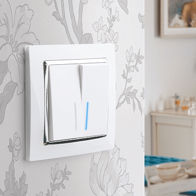 Werkel WL10-SW-2G-2W-LED