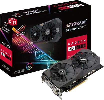 ���������� Asus Radeon RX 570 ROG-STRIX-RX570-O4G-GAMING