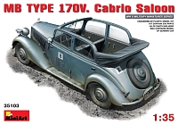 ������� ������ MiniArt MB TYPE 170V Cabrio Saloon (1:35)