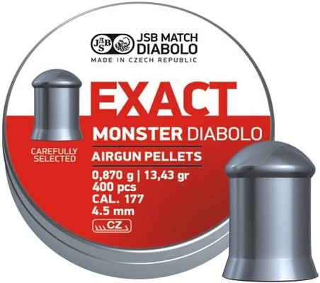 JSB Exact Monster Diabolo 4.5 mm 0.87 g 400 pcs