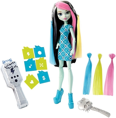 ����� Monster High Voltageous Hair Frankie Stein FDT57