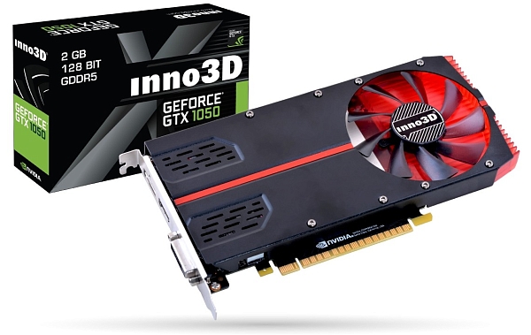 ���������� Inno3D GeForce GTX 1050 Ti N105T2-1SDV-M5CM