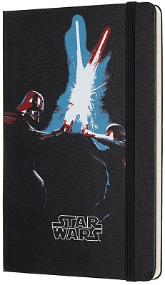 ������� Moleskine Star Wars Lightsaber Duel Notebook Black