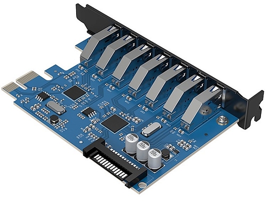PCI ���������� Orico PVU3-7U