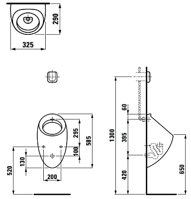 ������� Laufen IlbagnoAlessi One 840975