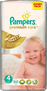 ���������� Pampers Premium Care 4 [Premium Care 4 / 66 pcs]