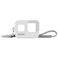 GoPro Sleeve + Lanyard HERO8 White (AJSST-002)
