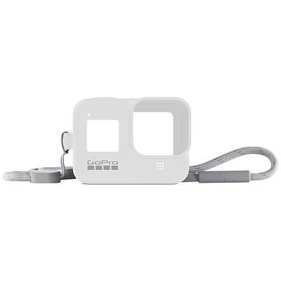 GoPro Sleeve + Lanyard HERO8 White (AJSST-002)