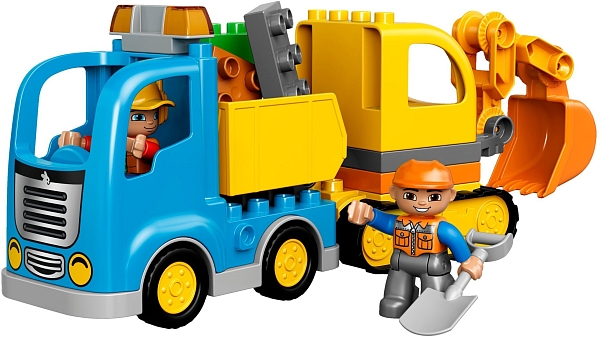 ����������� Lego Truck and Tracked Excavator 10812