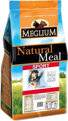 Meglium Natural Meal Adult Sport 20 kg