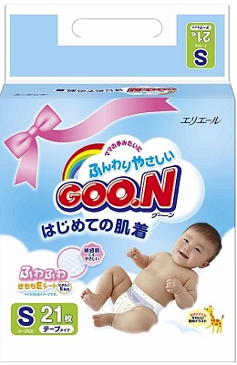 ���������� Goo.N Diapers S [Diapers S / 21 pcs]