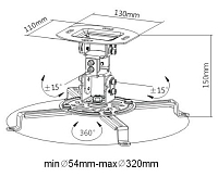 ��������� ��� ��������� Brateck PRB-18F