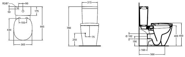 ������ Ideal Standard Connect E8038