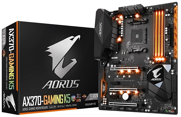 ����������� ����� Gigabyte GA-AX370-Gaming K5