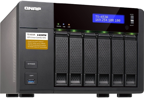 NAS ������ QNAP TS-653A-8G