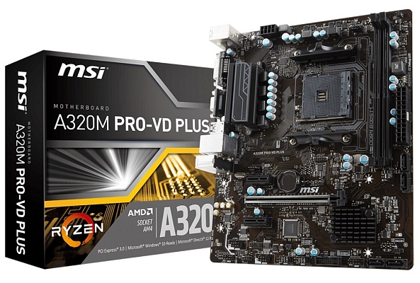 ����������� ����� MSI A320M PRO-VD PLUS
