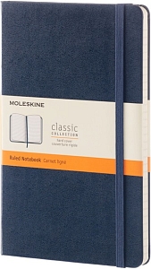 ������� Moleskine Ruled Notebook Large Sapphirine
