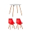 Stool Group ���� Oslo Round WT 80 ��, 2 ����� FRANKFURT ���� �������, ����