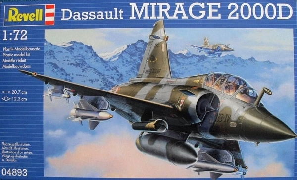 ������� ������ Revell Dassault Mirage 2000D (1:72)