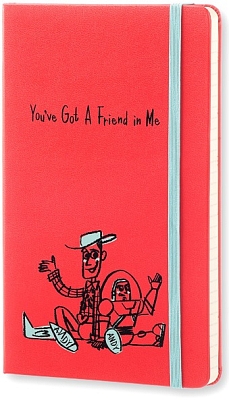 ������� Moleskine Toy Story Ruled Notebook Red