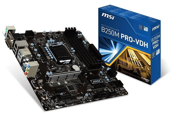 ����������� ����� MSI B250M PRO-VDH