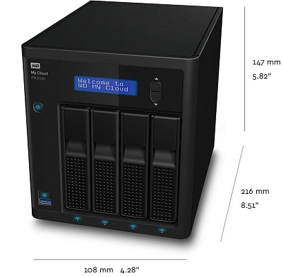 NAS ������ WD My Cloud PRO PR4100 8TB