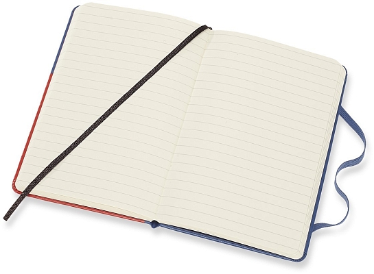 ������� Moleskine Snow White Ruled Notebook Pocket Blue