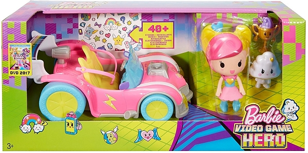 ����� Barbie Video Game Hero Vehicle DTW18