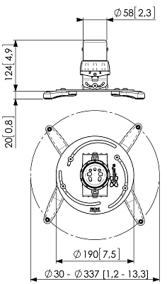 ��������� ��� ��������� Vogels PPC 1500