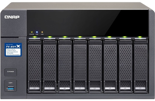 NAS ������ QNAP TS-831X-4G