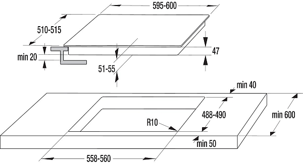 �������� ����������� Gorenje ECT 640 CSC