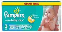 ���������� Pampers Active Baby-Dry 3 [Active Baby-Dry 3 / 108 pcs]