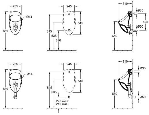 ������� Villeroy & Boch O.novo 750700