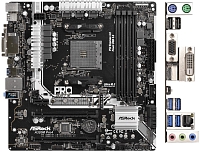 ����������� ����� ASRock A320M Pro4