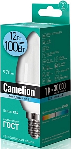 Camelion LED12-C35 12W 3000K E14