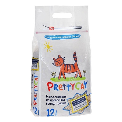 PrettyCat Wood Granules ����������� ����������� PrettyCat Wood Granules ��