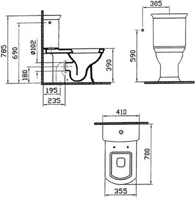������ Vitra Serenada 9722B003-7204