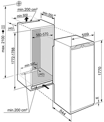������������ ����������� Liebherr IKB 3564