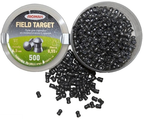 Luman Field Target 4.5 mm 0.55 g 500 pcs