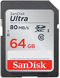 ����� ������ SanDisk Ultra SDXC UHS-I 533x Class 10 [Ultra SDXC UHS-I 533x Class 10 64Gb]